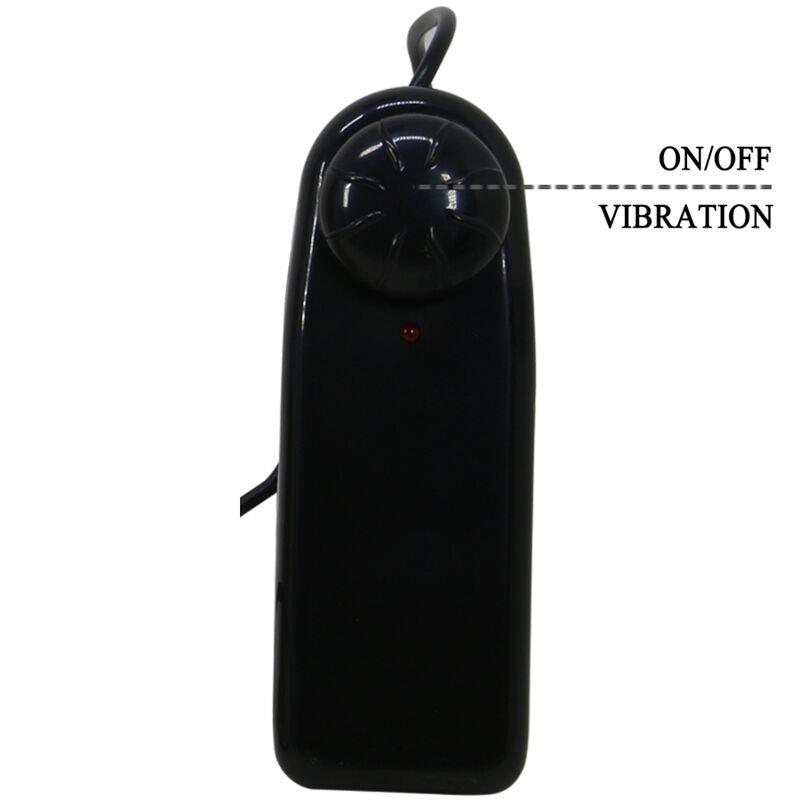 MARION HARNESS UNIVERZALNE HLAČKE Z VIBRIRAJOČIM DILDOM 19 CM RJAVA