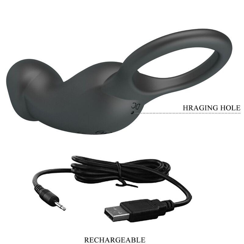 TRAE RING & VIBRATOR BLACK