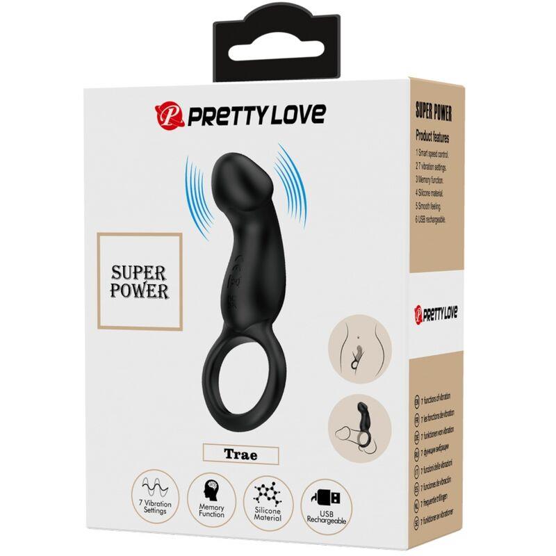 TRAE RING & VIBRATOR BLACK
