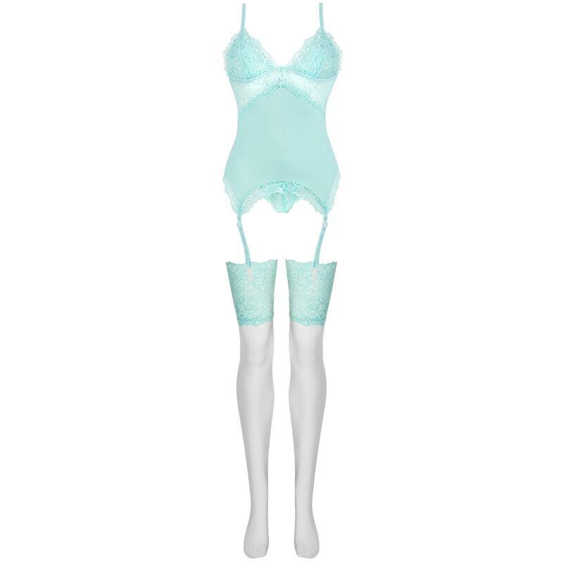 PERSINNE MIT EMPORIO SET CORSET + PANTY + STOCKINGS