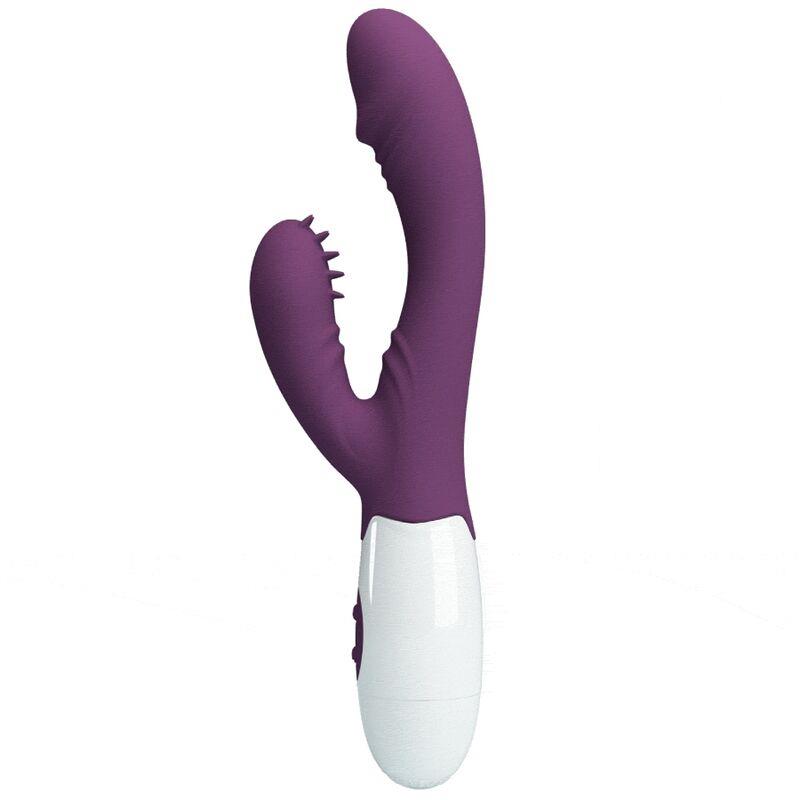 ANDRE RABBIT VIBRATOR & G-POINT STIMULATOR PURPLE