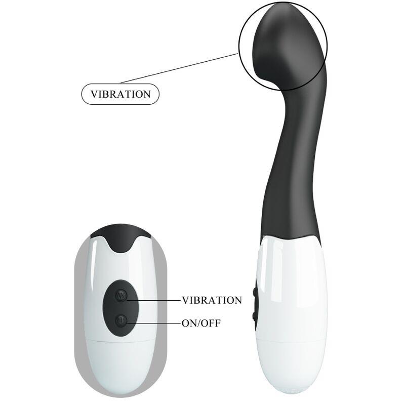 CHARLES G-SPOT VIBRATOR 30 MODES BLACK