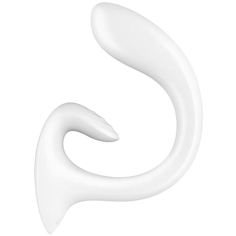 G FOR GODDESS 1 RABBIT VIBRATOR WHITE