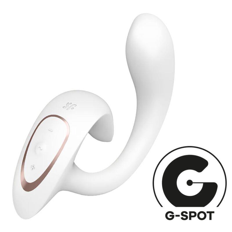 G FOR GODDESS 1 RABBIT VIBRATOR WHITE