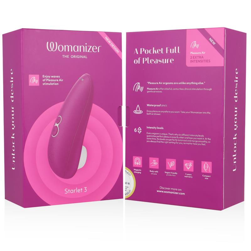 STARLET 3 KLITORALNI STIMULATOR VIOLET