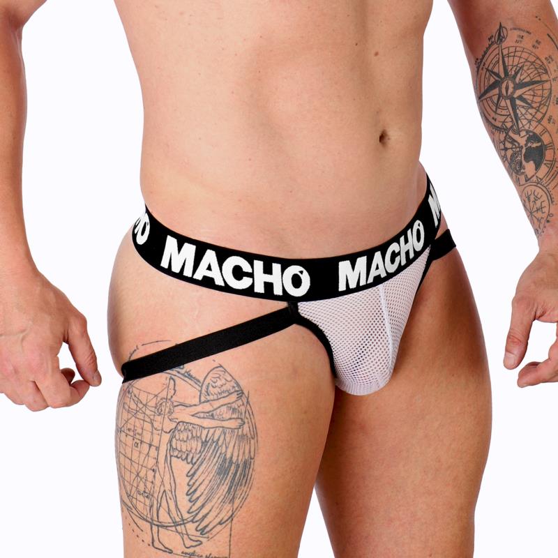 MX26X1 JOCK GRID WHITE S