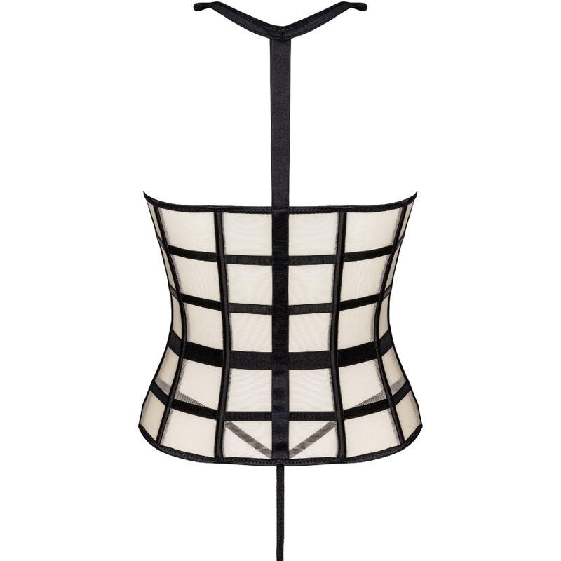 LAURA LC 20215 CORSET + THONG S/M