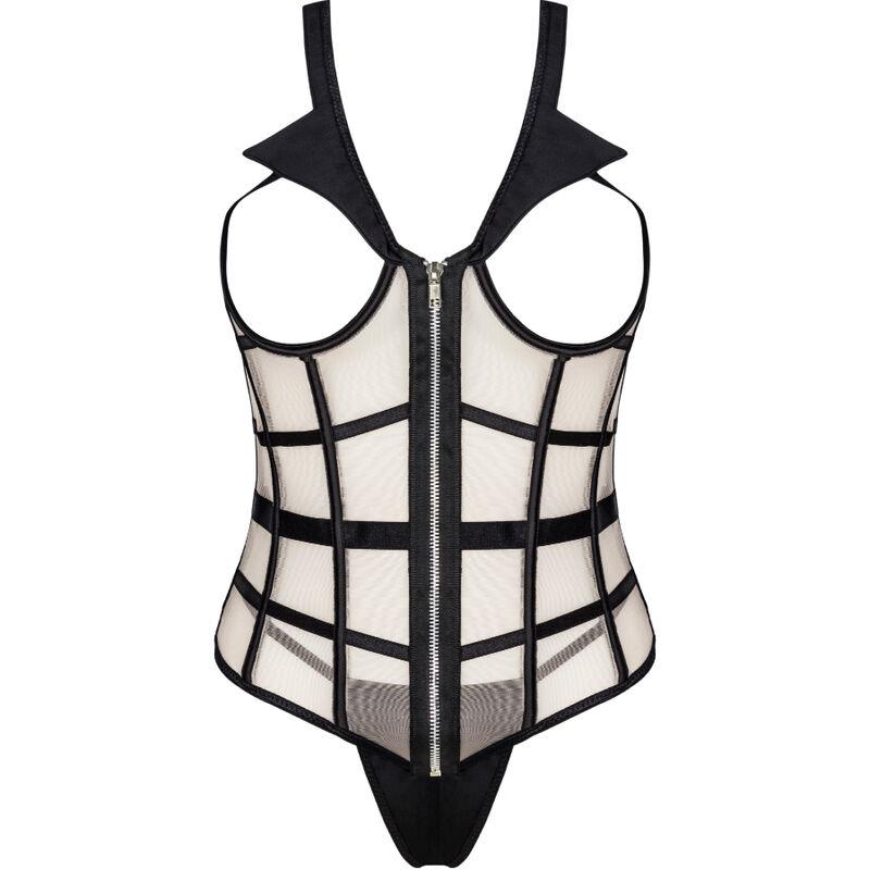 LAURA LC 20215 CORSET + THONG S/M