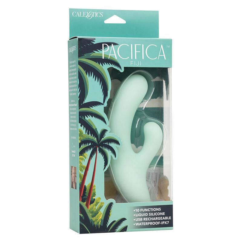 PACIFICA FIJI VIBRATOR & ESTIMULATOR G SPOT 10 VIBRATIONS AQUA