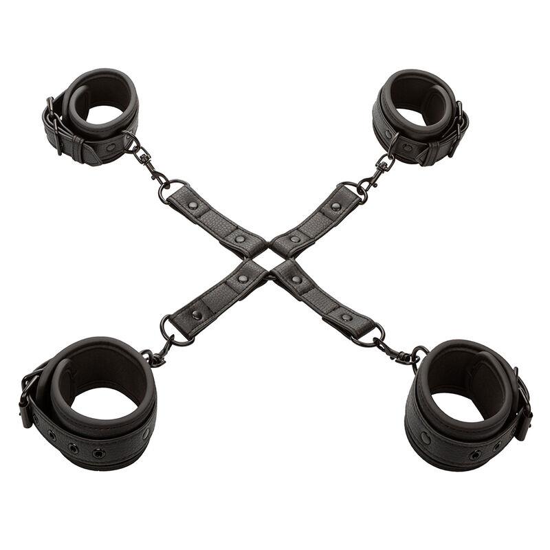 NOCTURNAL HOG TIE CONNECTOR CUERO AJUSTABLE BLACK