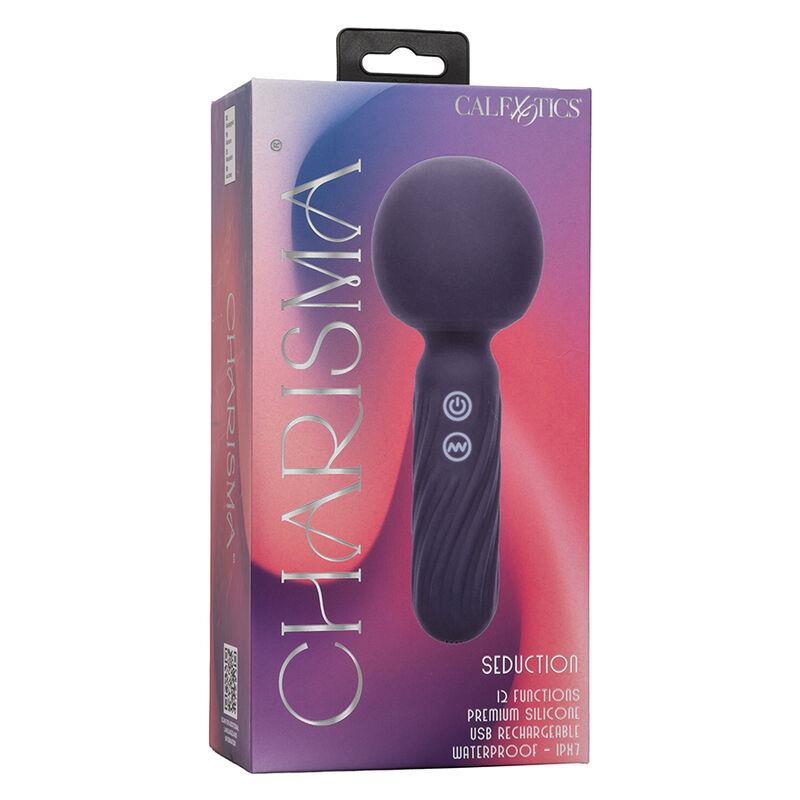 CHARISMA SEDUCTION MASSAGER 12 FUNCTIONS 17.75 CM X 6.25 CM PURPLE