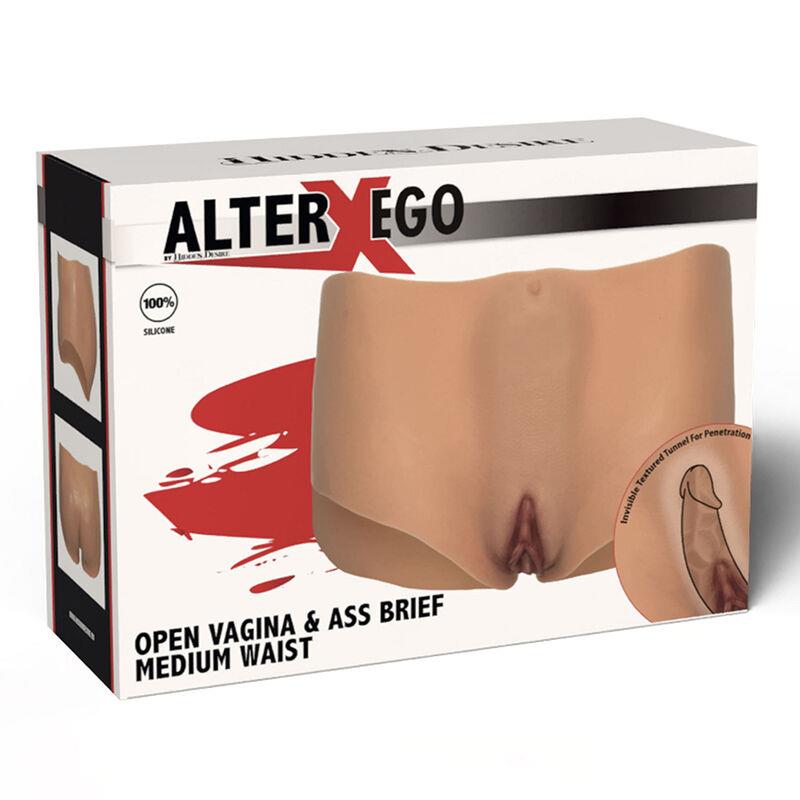 ALTER EGO OPEN VAGINA & ASS BRIEF MEDIUM WAIST FLESH