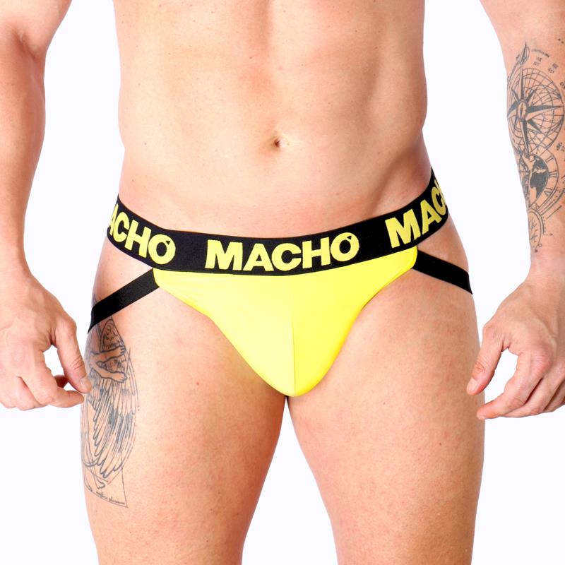MX25A JOCK LYCRA YELLOW S