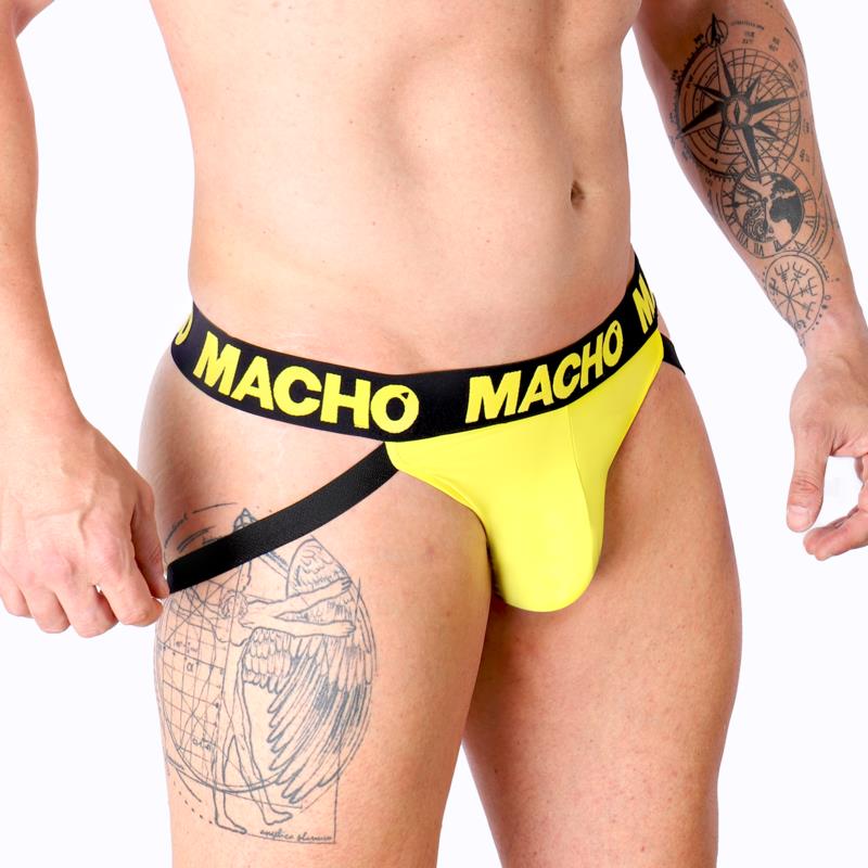 MX25A JOCK LYCRA YELLOW S