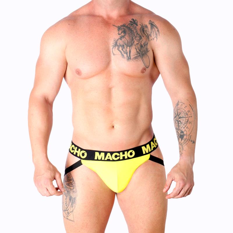 MX25A JOCK LYCRA YELLOW S