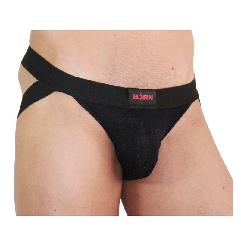 003 JOCK SHINY BLACK S