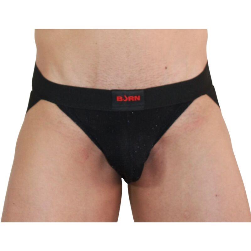 003 JOCK SHINY BLACK S