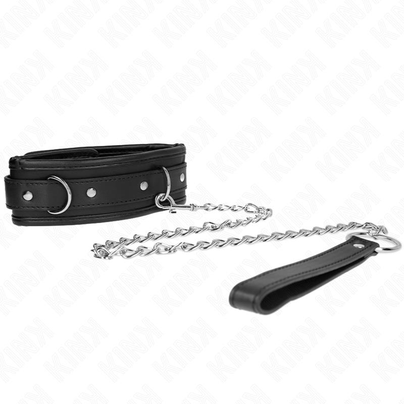 BASIC MODEL COLLAR WITH LEASH 65 CM MODEL 1 53 X 6 CM