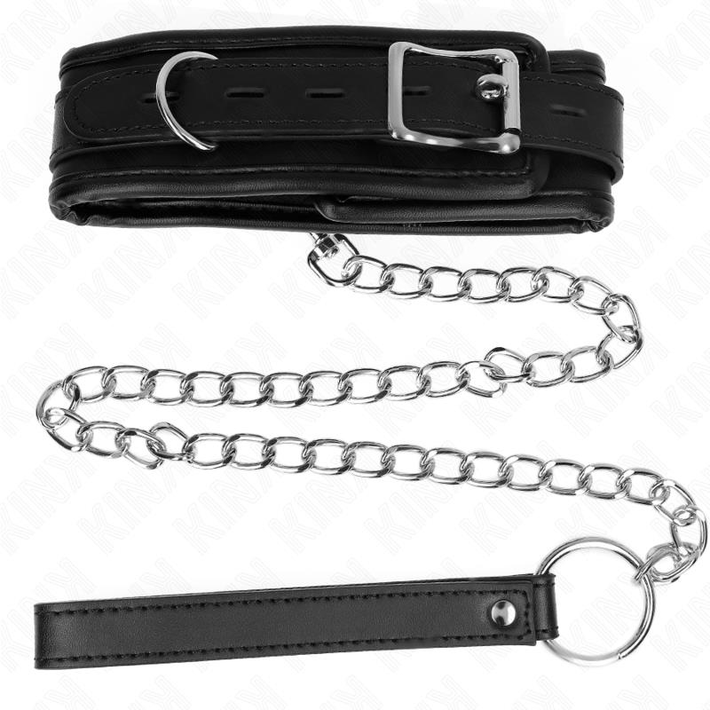BASIC MODEL COLLAR WITH LEASH 65 CM MODEL 1 53 X 6 CM