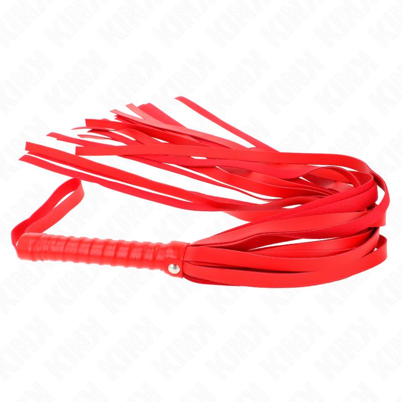 RED SHORT HANDLE LONG TAIL WHIP 70 CM