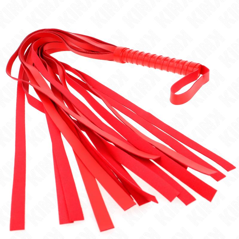 RED SHORT HANDLE LONG TAIL WHIP 70 CM