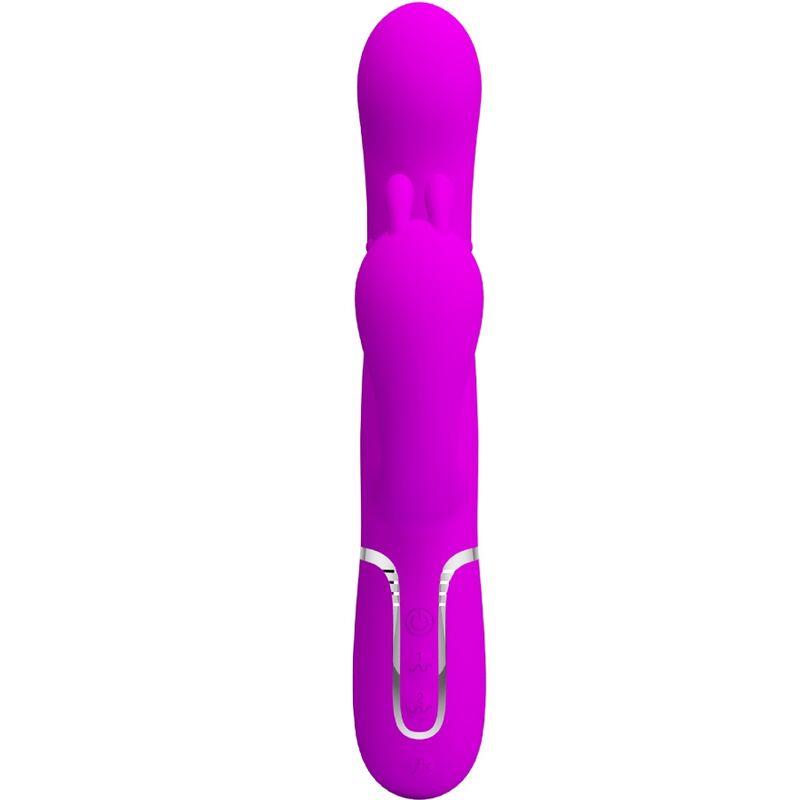 CAMMY TRIPLE VIBRATOR MULTIFUNCTION 4 IN 1 PINK