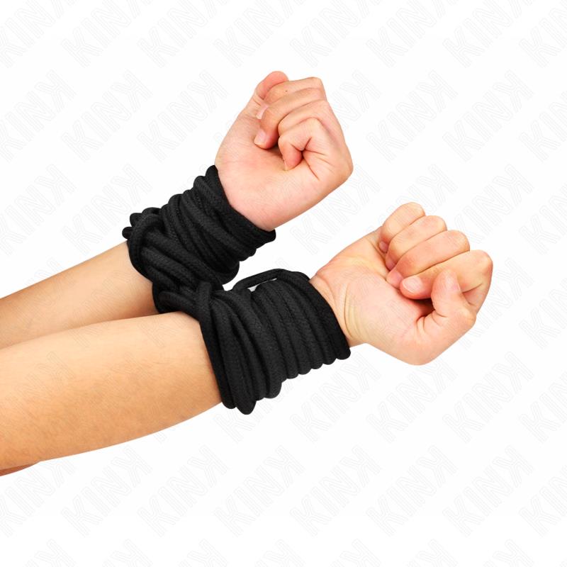 PAMUČNA UŽAD 5 METARA CRNA