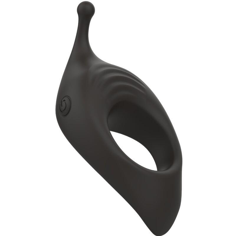 BCHARMED RHYTHM INFINITE DELUXE PENIS RING 15 VIBRATIONS BLACK