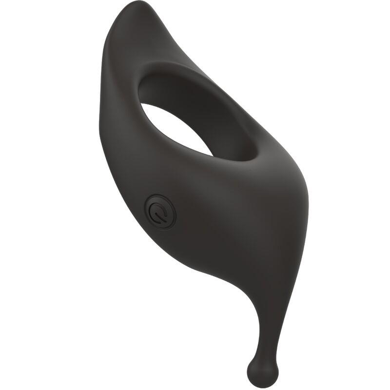 BCHARMED RHYTHM INFINITE DELUXE PENIS RING 15 VIBRATIONS BLACK