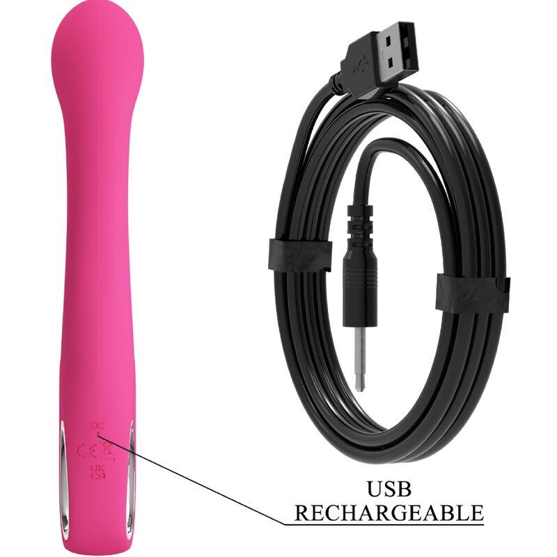 FRITZ RABBIT VIBRATOR 12 VIBRATIONS PINK