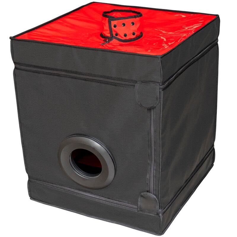 KINK CLUB CABINA BUKKAKE ČRNA IN RDEČA