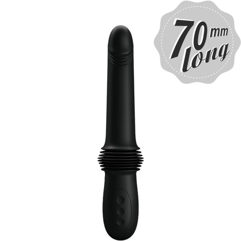 PAZUZU VIBRATOR 3 THRUST MODES BLACK