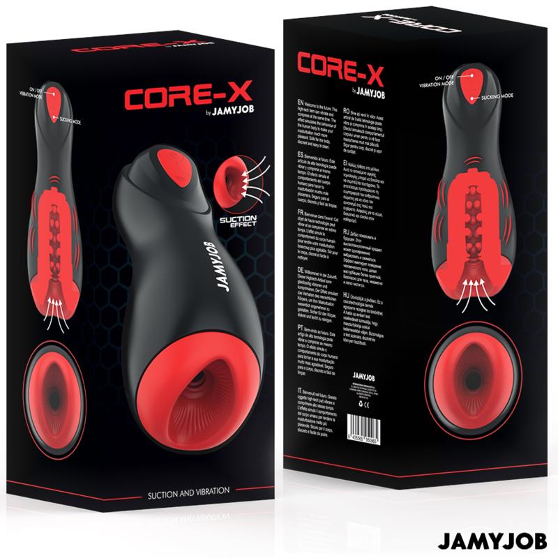 CORE-X AUTOMATIC MASTURBATOR 5 SUCTION AND VIBRATION MODES