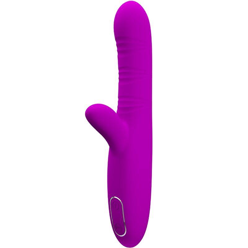 ANGELIQUE MULTIFUNKCIONALNI VIBRATOR + STIMULATOR KLITORISA PURPLE