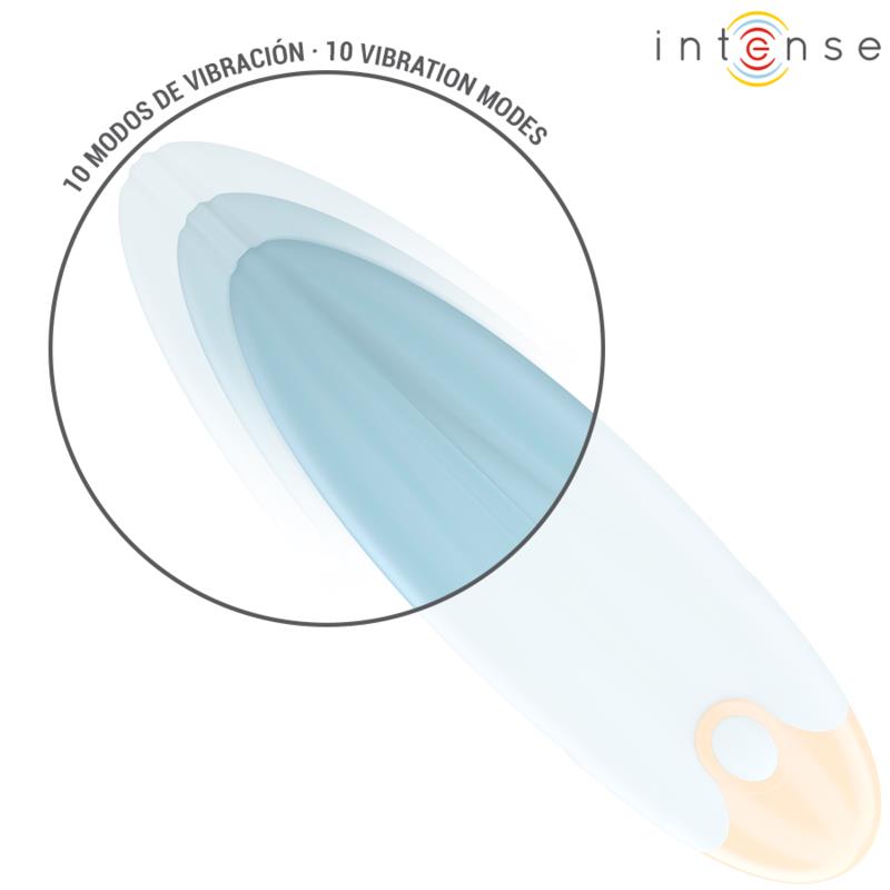 MIKE VIBRATING BULLET 10 VIBRATIONS BLUE