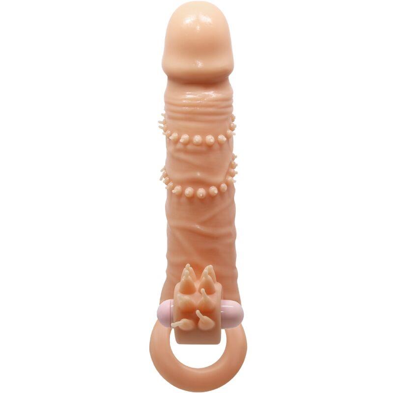 CONNOR PENIS SLEEVE + CLITORIS STIMULATOR FLESH