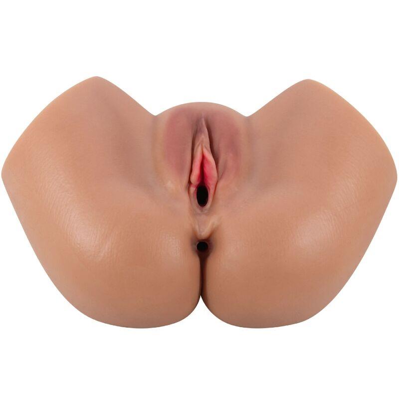 HAILEY VIBRATOR ZA GUZU S REALISTIČNOM VAGINOM I ANUSOM S DALJINSKIM UPRAVLJANJEM