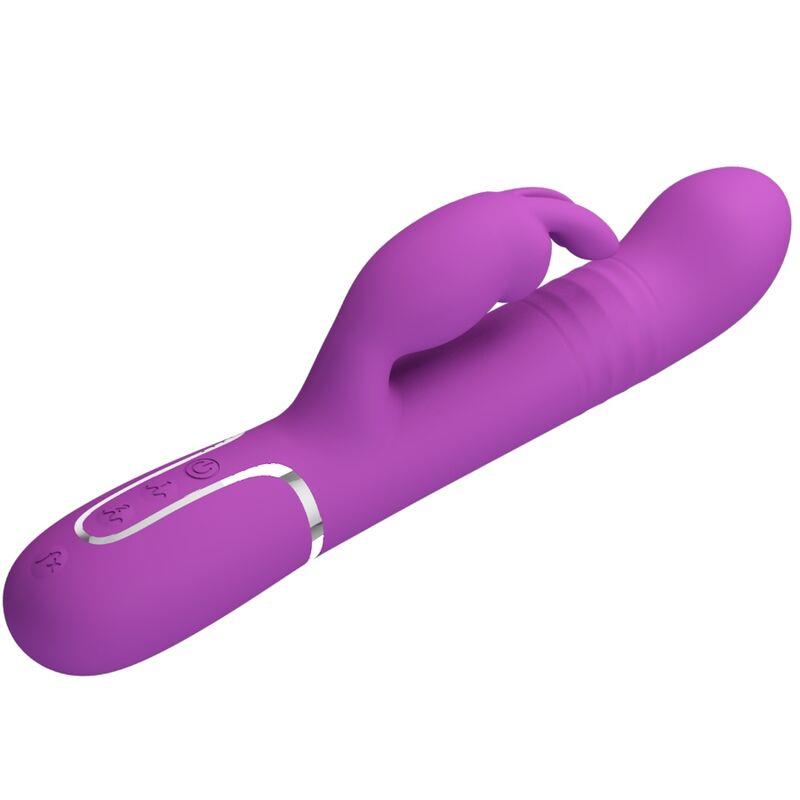 COALE 4 IN 1 MULTIFUNCTION RABBIT VIBRATOR PURPLE