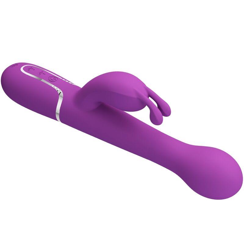 DEJON 3 IN 1 MULTIFUNCTION RABBIT VIBRATOR PURPLE