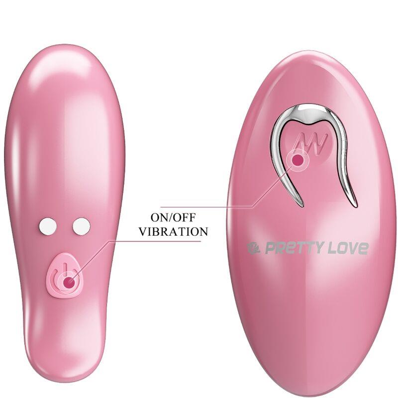 CAILEY NIPPLE CLAMPS 10 VIBRATIONS REMOTE CONTROL PINK