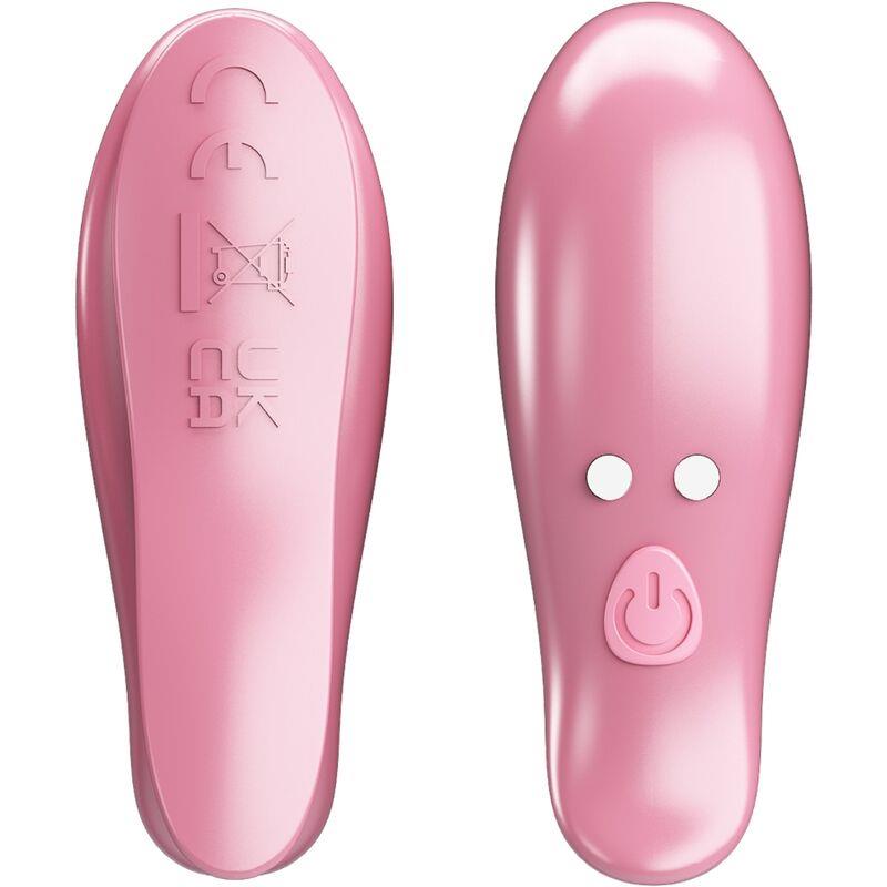 CAILEY NIPPLE CLAMPS 10 VIBRATIONS REMOTE CONTROL PINK