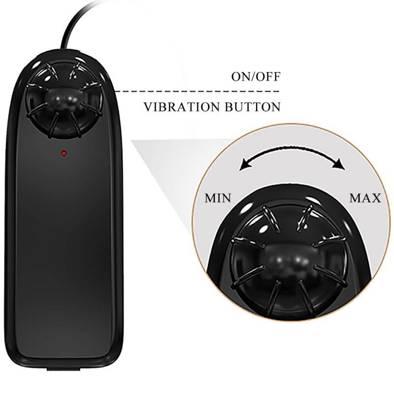 BAHAMUT REALISTIČNI VIBRATOR 21.8 CM S DALJINSKIM UPRAVLJAČEM