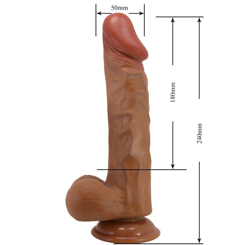 BURAQ REALISTIČKI DILDO 24 CM FLESH
