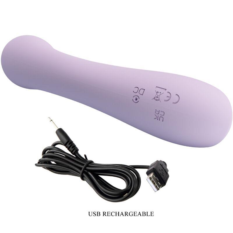 ROSOLYN ZAJČEK VIBRATOR 10 VIBRACIJ PURPLE