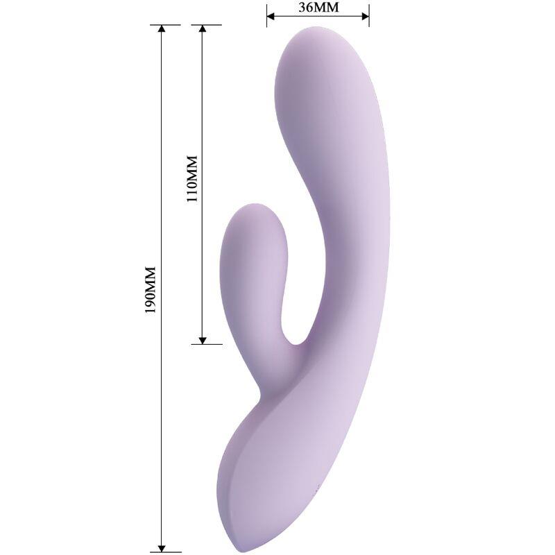ROSOLYN ZAJČEK VIBRATOR 10 VIBRACIJ PURPLE