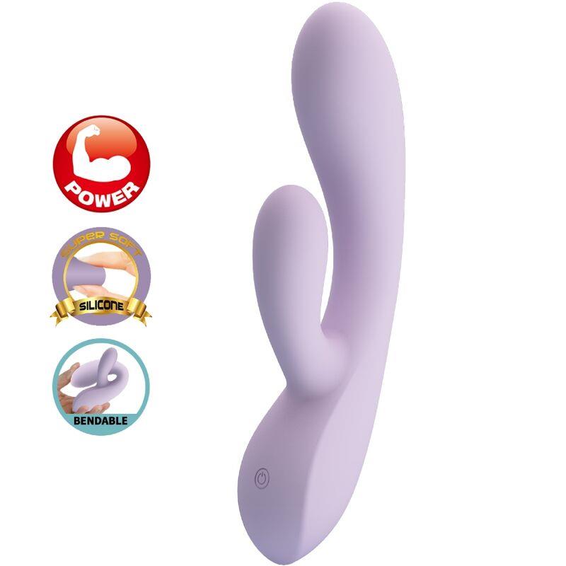 ROSOLYN ZAJČEK VIBRATOR 10 VIBRACIJ PURPLE