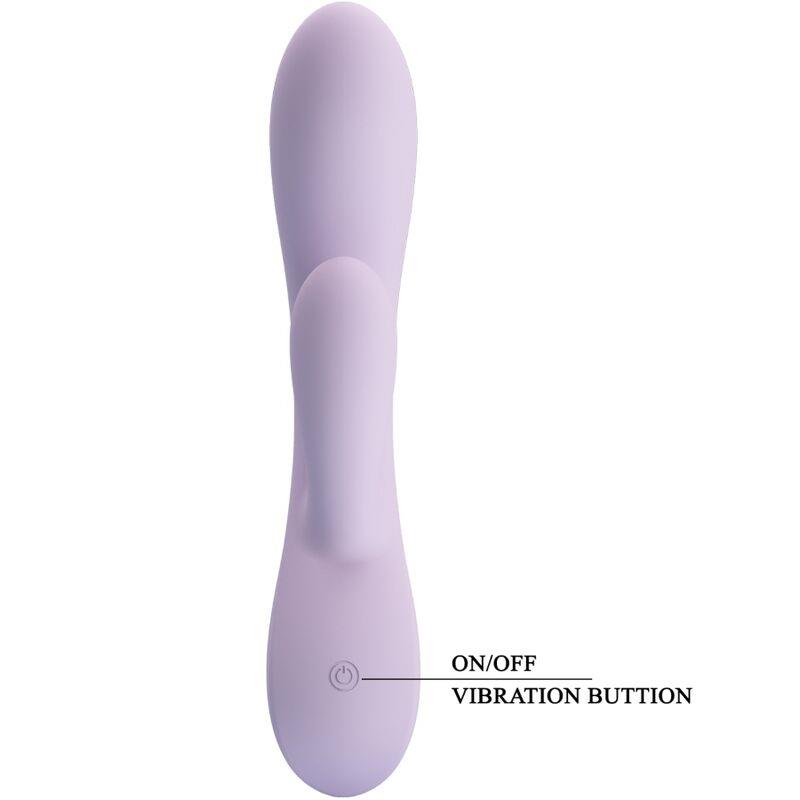 ROSOLYN ZAJČEK VIBRATOR 10 VIBRACIJ PURPLE