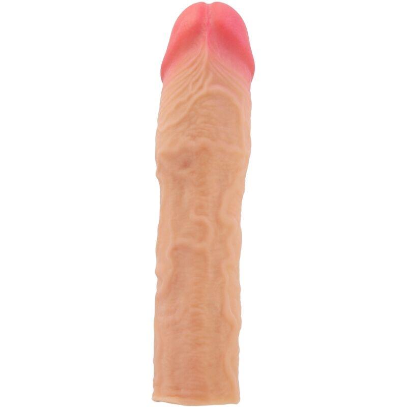 STEVENSON PENIS SLEEVE WITH 7.6 CM EXTENSION FLESH