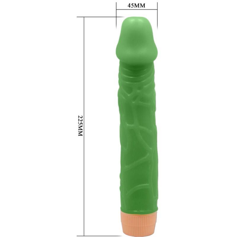 BILL REALISTIC VIBRATOR 22.5 CM GREEN