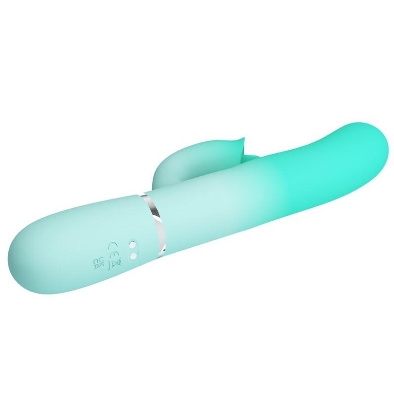 GIGI MULTIFUNCTION RABBIT VIBRATOR AQUA GREEN